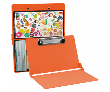 WhiteCoat Clipboard® - Orange Child Life Specialist Edition WhiteCoat Clipboard® - Orange Child Life Specialist Edition